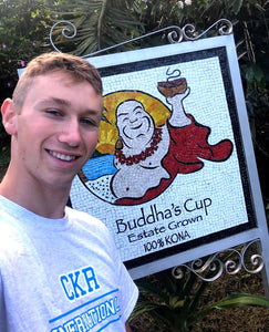 Buddha's Cup Kona Coffee - our man on the Ground