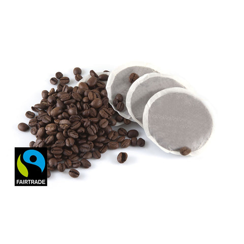 Fairtrade Single Decaf Espresso ESE Coffee Pods 100 x 7g (4438115745880)