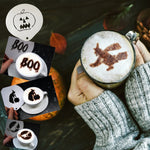 Witch & Cauldron Halloween Stencil