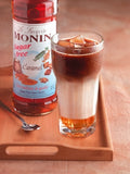 Monin Sugar Free Caramel Syrup x 1litre (4438140223576)