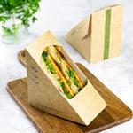 Vegware Deep Fill Sandwich Wedge x500