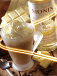 Monin White Chocolate Sauce x 500ml (4438113386584)